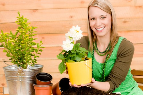 Modern garden design ideas for homes in Newcross